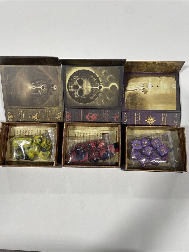 Elder Dice Doom Edition Kickstarter Infinite Black 2018