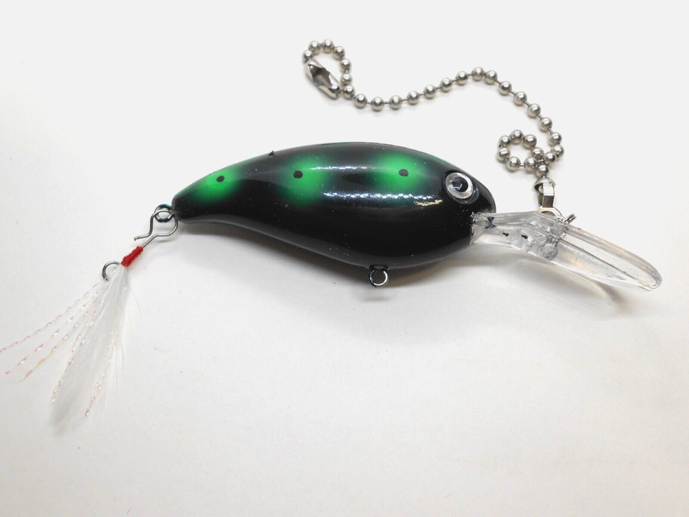 Fishing Lure Ceiling Fan Pull Light Lamp Chain-#6