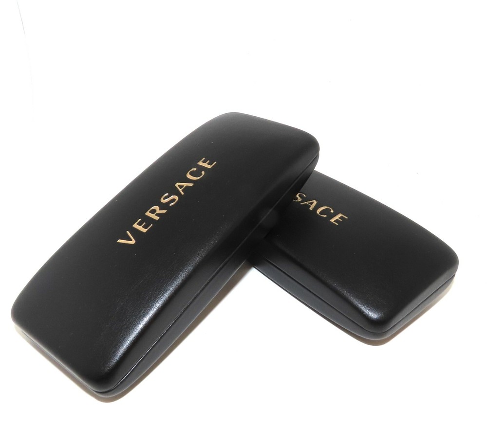 Versace Eyewear Black Hard Cell Eyeglasses Case