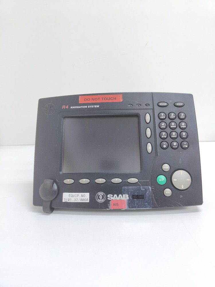 SAAB TRANSPONDERTECH R4 DISPLAY UNIT, HC#161 (TESTED)