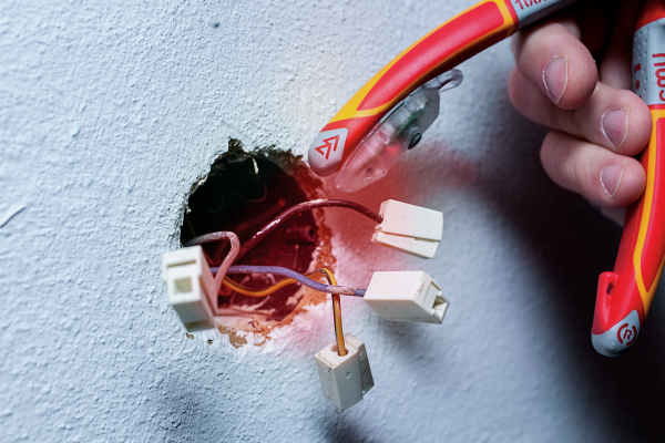 NWS E-Detector Contactless Voltage Tester + Flashlight