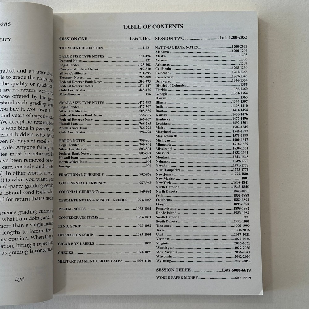 2008 Lyn Knight Catalog National Bank Notes Type Notes Errors Silver Certs 340pg
