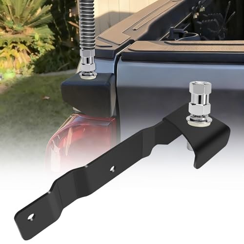 Tacoma Tailgate Antenna Mount with SO-239 CB Antenna Stud Driver Side + Antenna