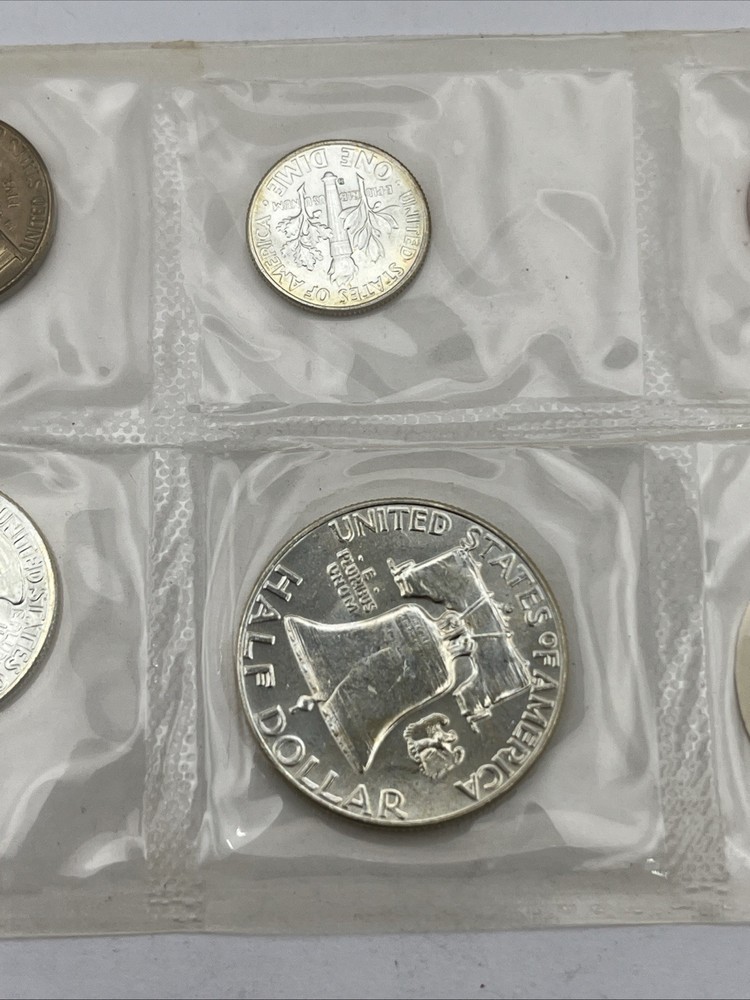 1963 US Silver Mint Sets Both P &D With Envelope