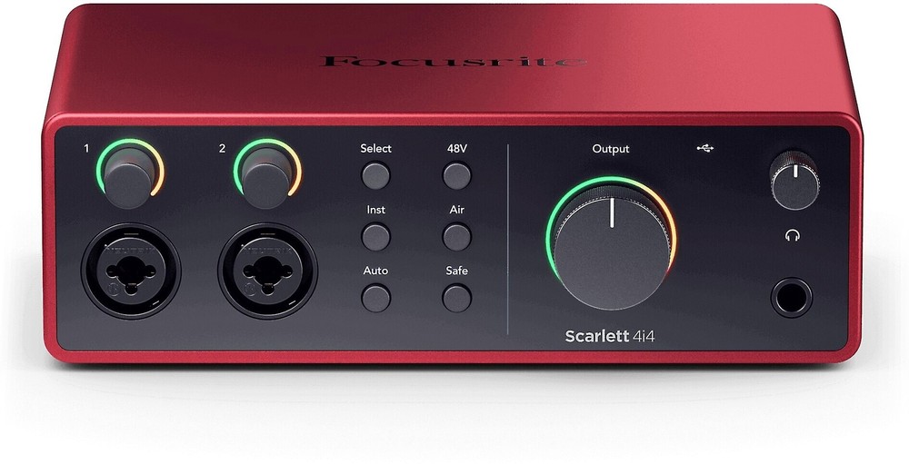 Focusrite Scarlett 4I4 (4th Generation) Audio Interface