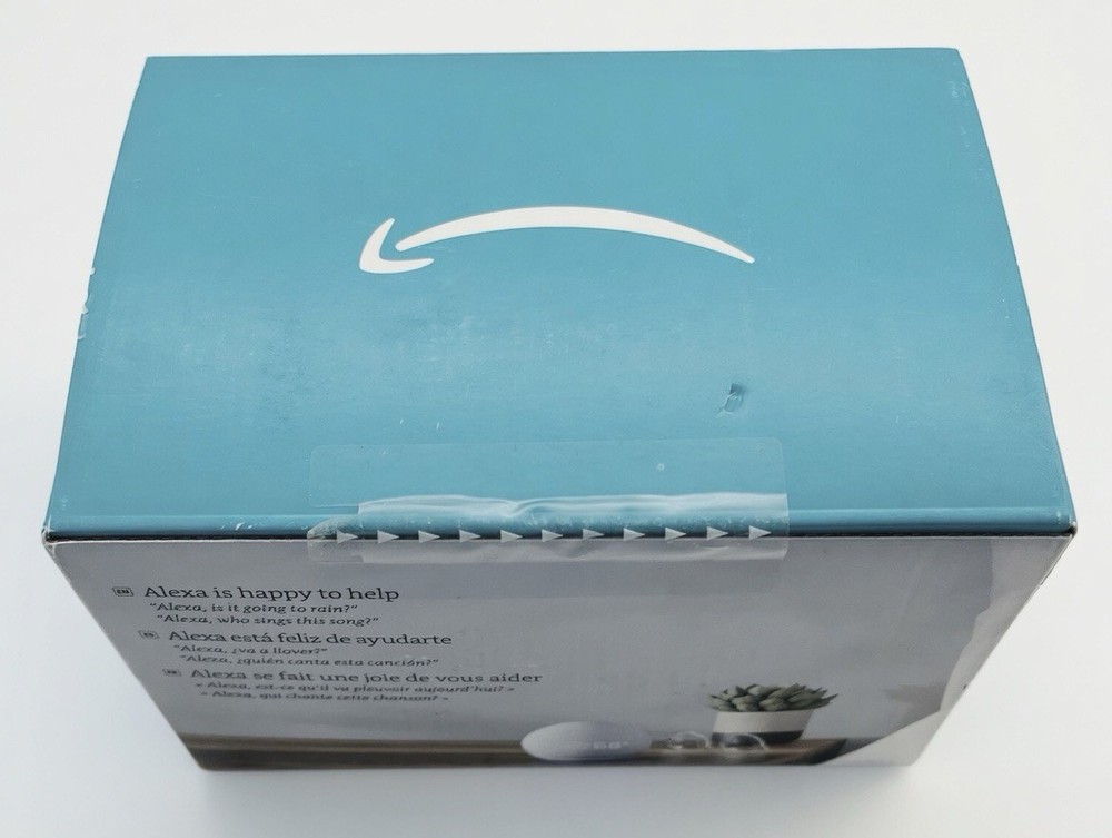 Amazon Echo Dot (5th Gen) with Clock White Alexa LED Display Bluetooth