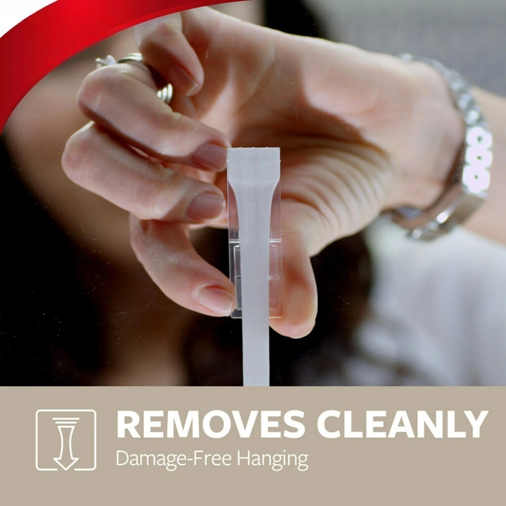 (2 pack) Damage Free Decorating, 1 Ledge and 10 Command Strips