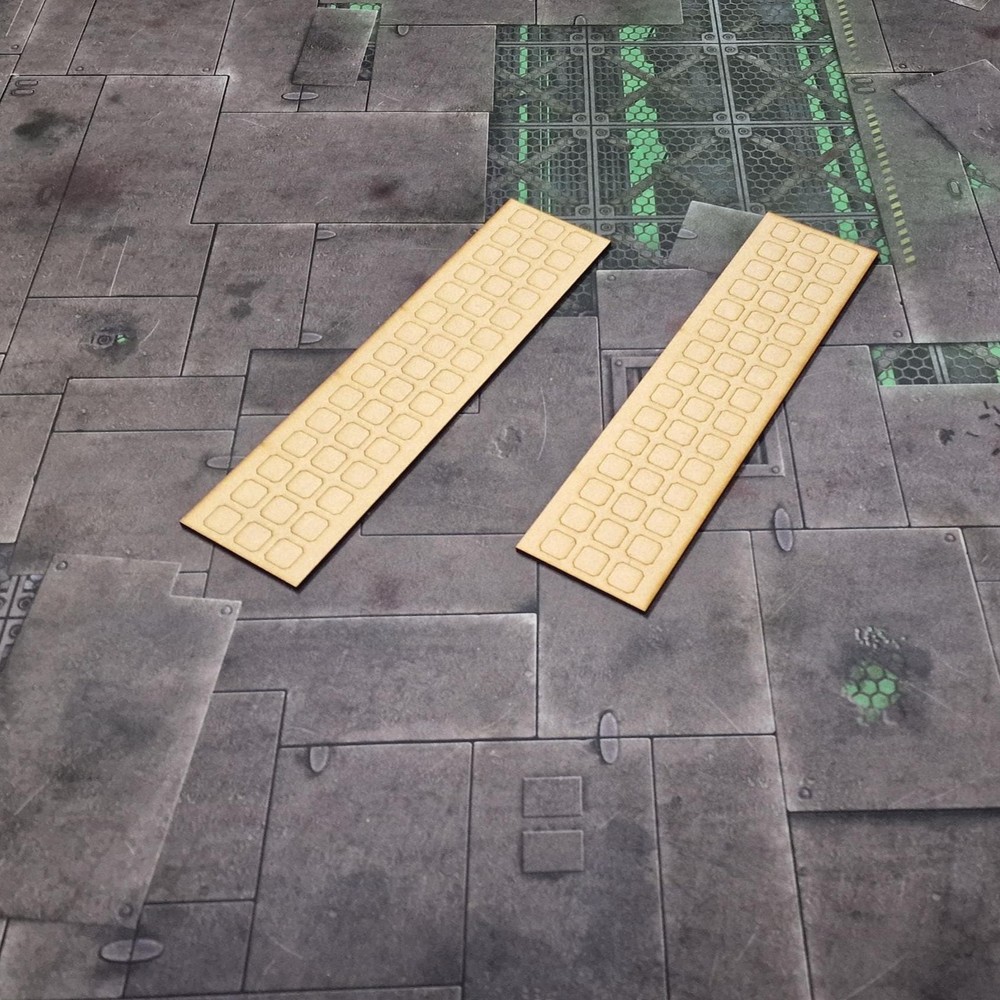 Modular Area Terrain Pack - 11th Edition Compatible - 16 Piece Templates