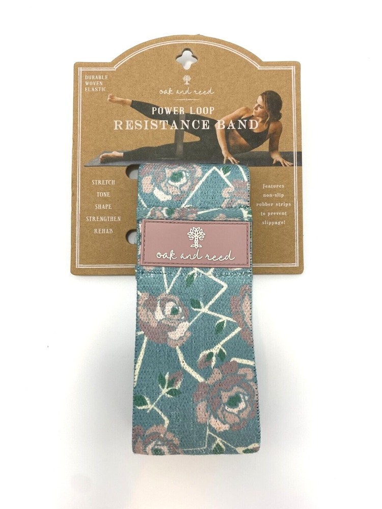 1 Pc Printed Fabric Elastic Power Loop Resistance Band