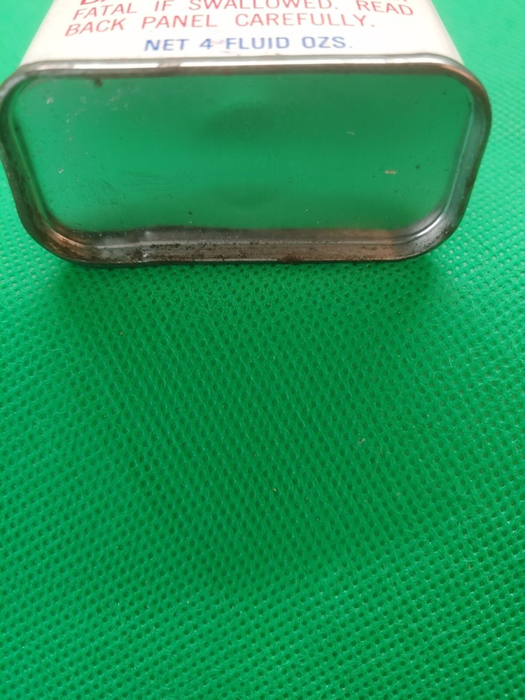 VTG Renuzit Spot Remover 4 Oz Tin Empty Cincinnati OH