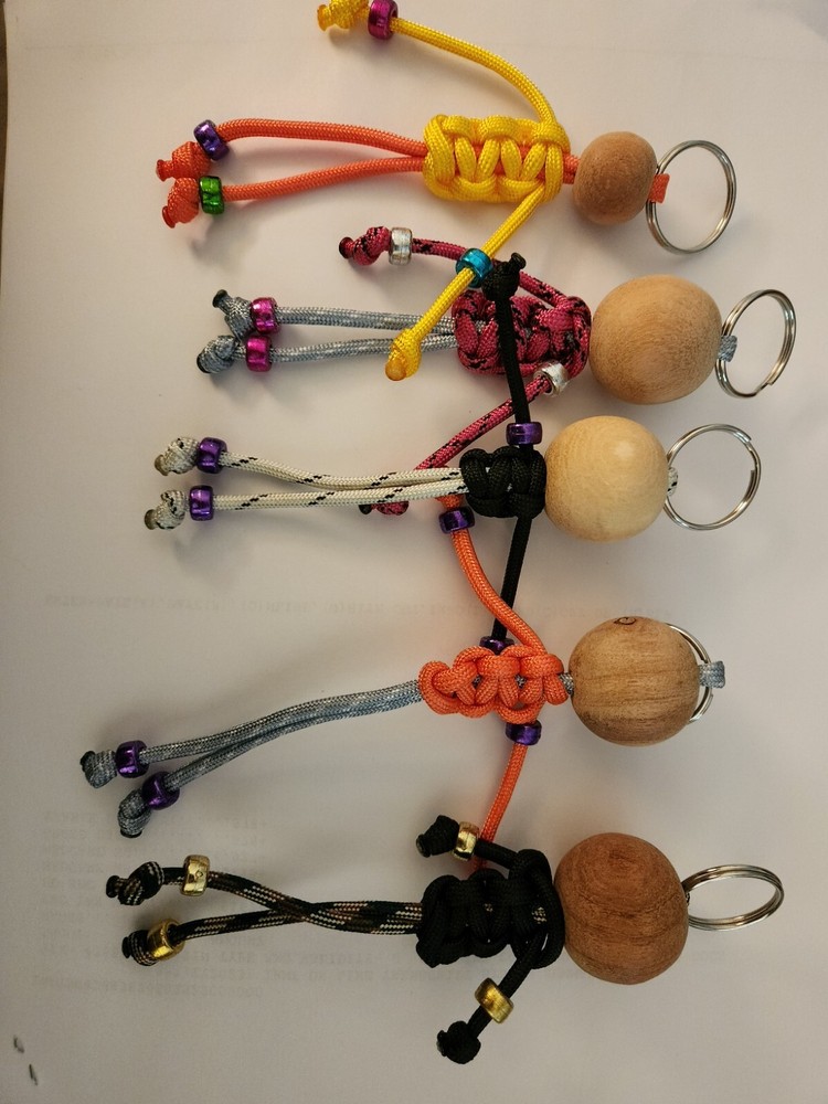 Paracord People Keychain