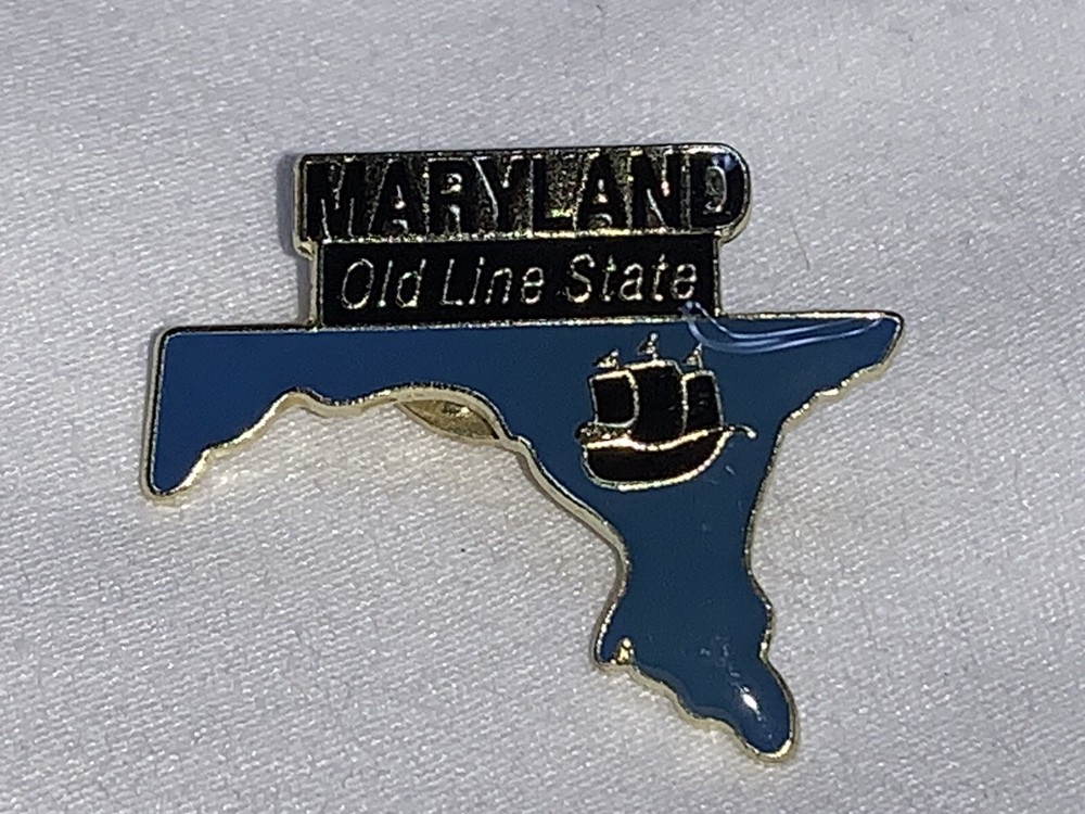 MARYLAND STATE LAPEL PIN NEW