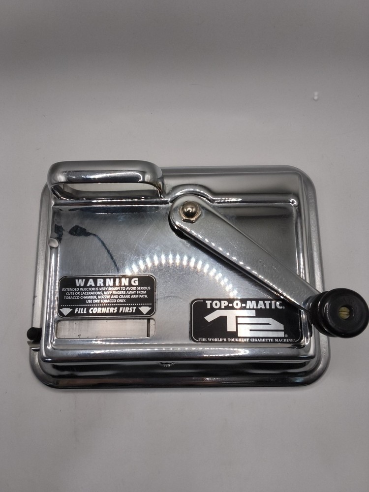 Top-O-Matic Cigarette Machine T2 Rolling Machine Working
