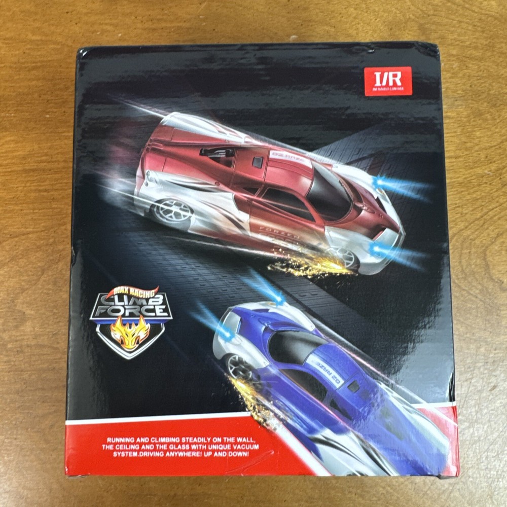 Max Racing Climb Force wall driving race car