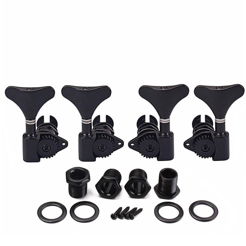 Ukulele String Tuning Pegs, 2L2R Enclosed Locking Tuners