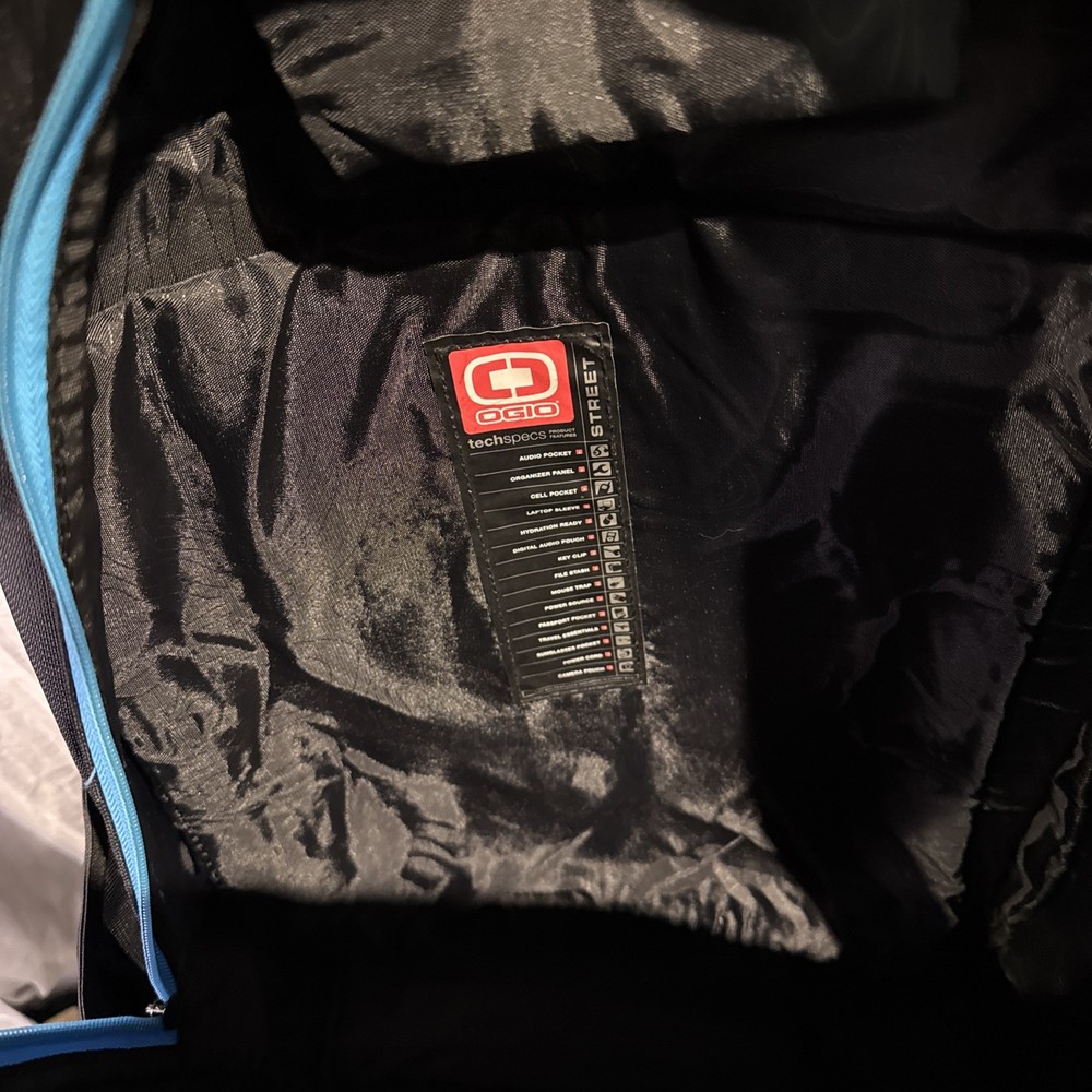 OGIO Drifter Backpack Black Blue