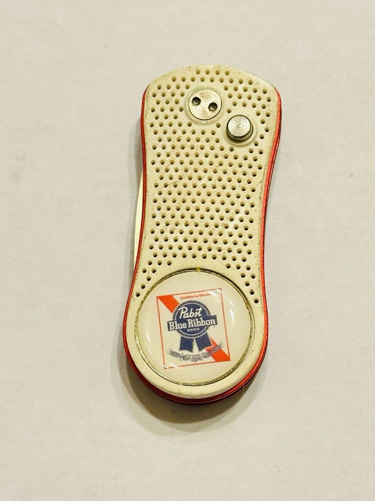 Pabst Blue Ribbon Beer Divot Tool