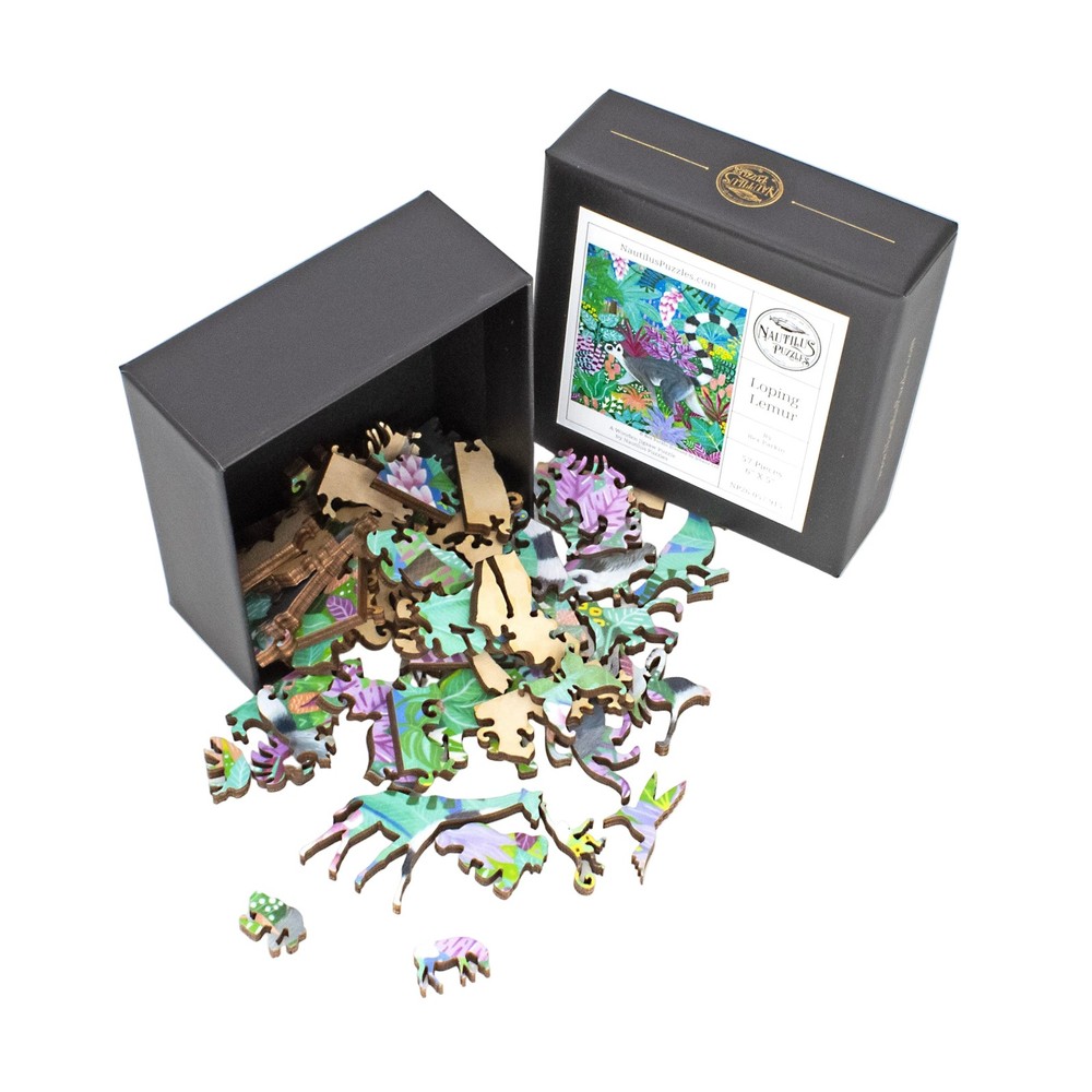 Loping Lemur (57 Piece Mini Puzzle)