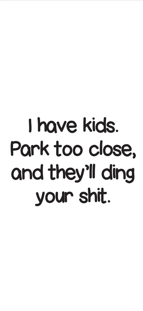 funny car decals Kids Ding Your Stuff