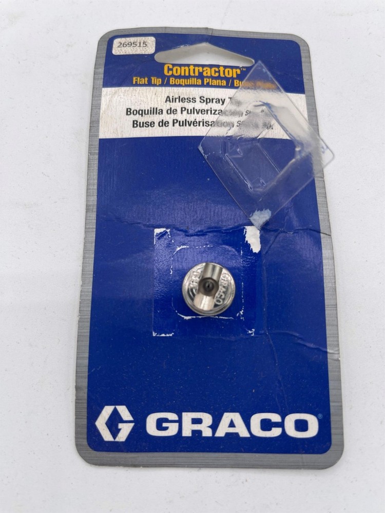 Open Package (unused), Graco Flat Tip 269515