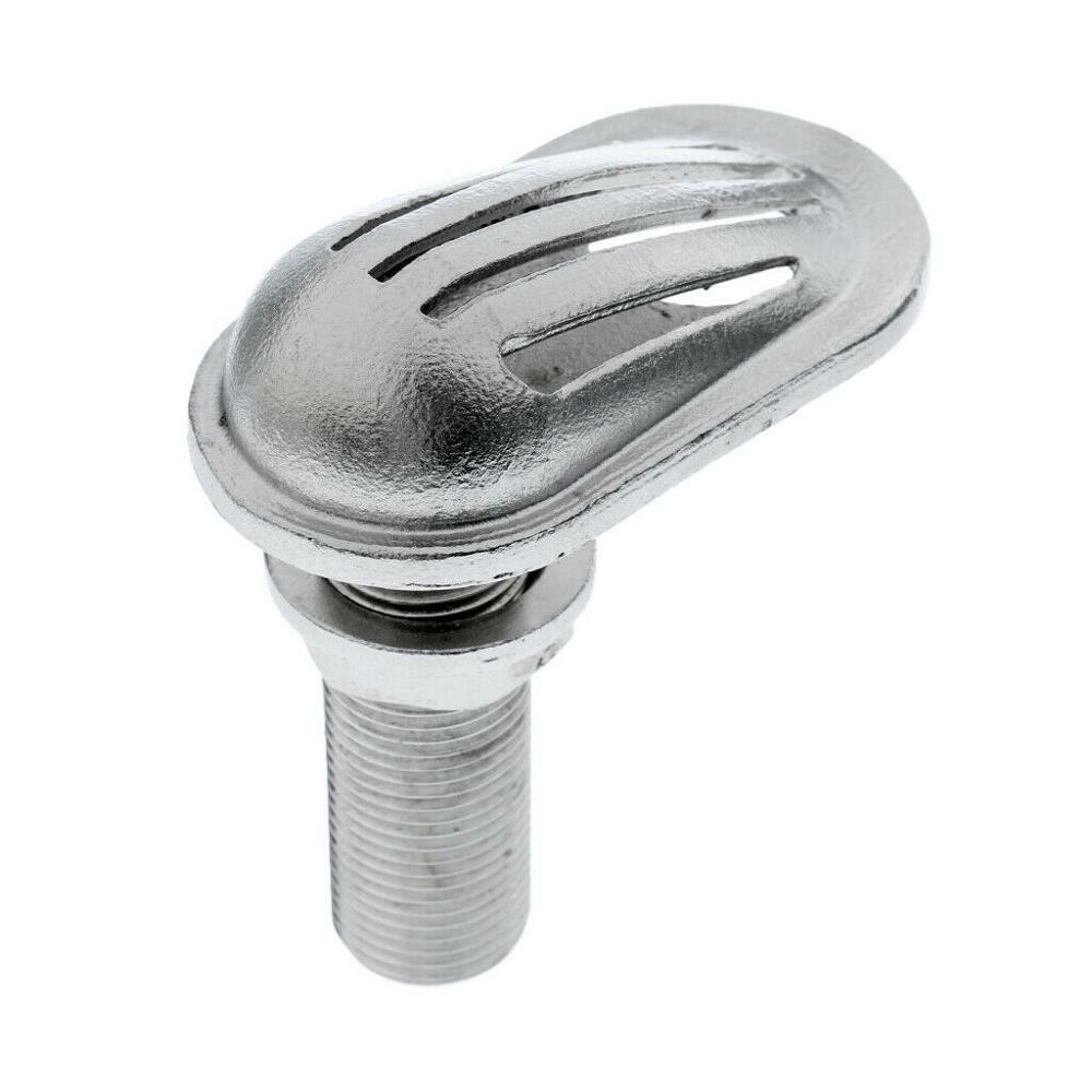 Marine Thru Hull Fitting Intake Strainer Threaded 1/2 inch Boat Stainless Steel