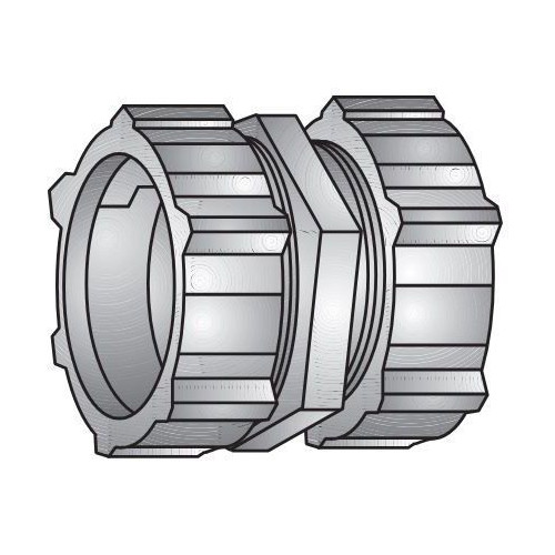 Appleton NTCC250, 2-1/2", Iron, Compression, Rigid No-Thread Coupling, 1pc