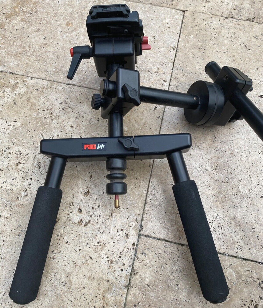 Steadicam Support Video Camera Mount Harness System from PAG with SLIK Mount