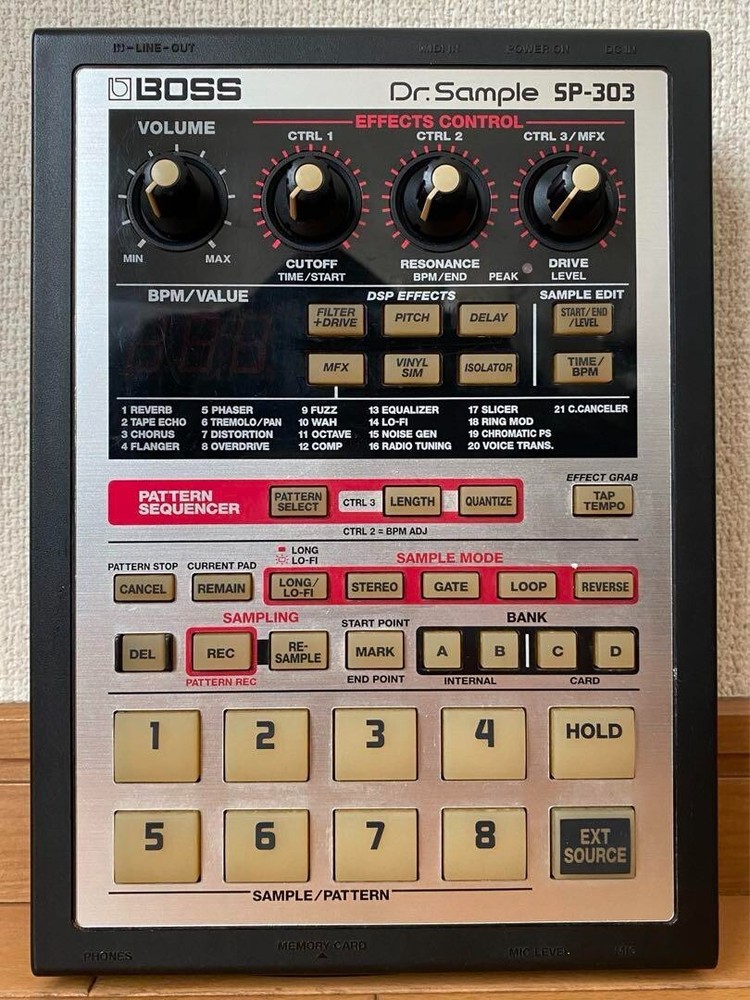 Boss SP-303 Dr. Sample Portable Phrase Sampler Used