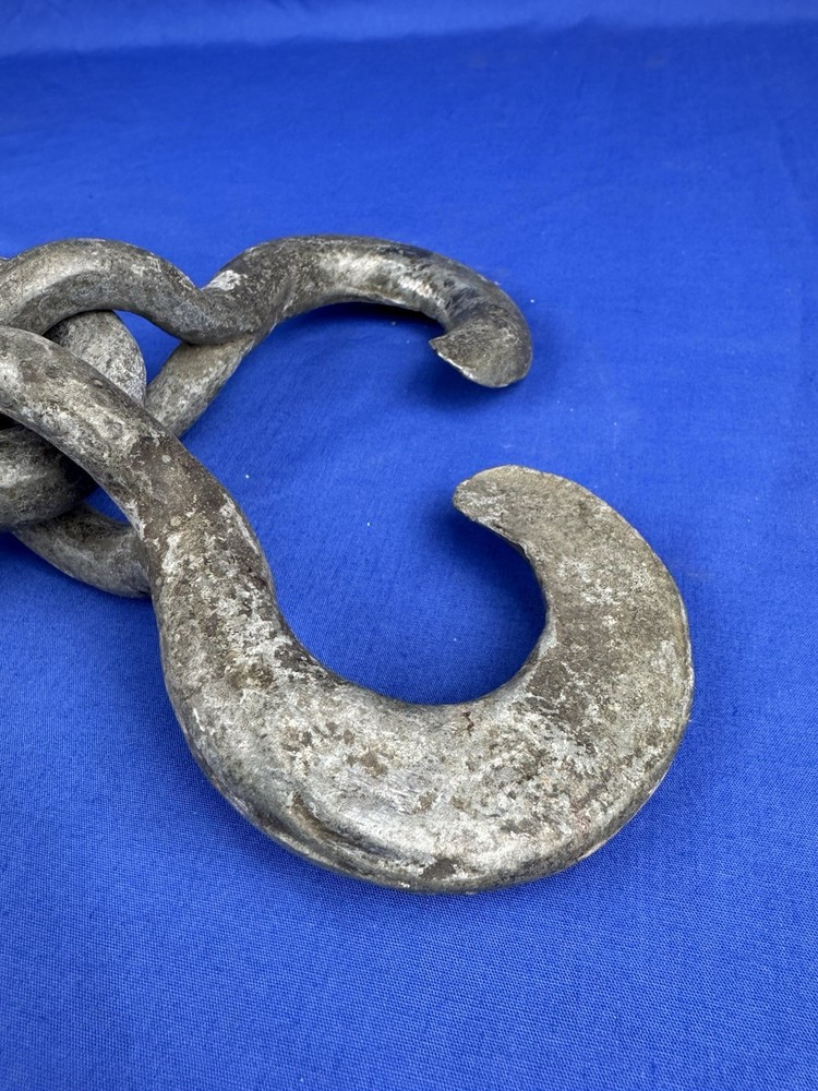 Antique Pulley w/ Grapple Hoist Hook, Split Hook ~ Working Properly! No Damage