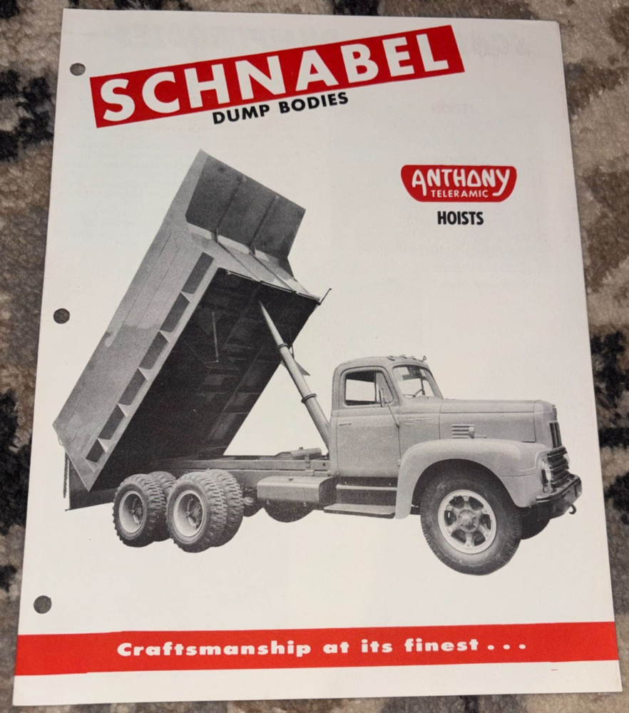 Schnabel Dump Bodies Brochure AMIL25