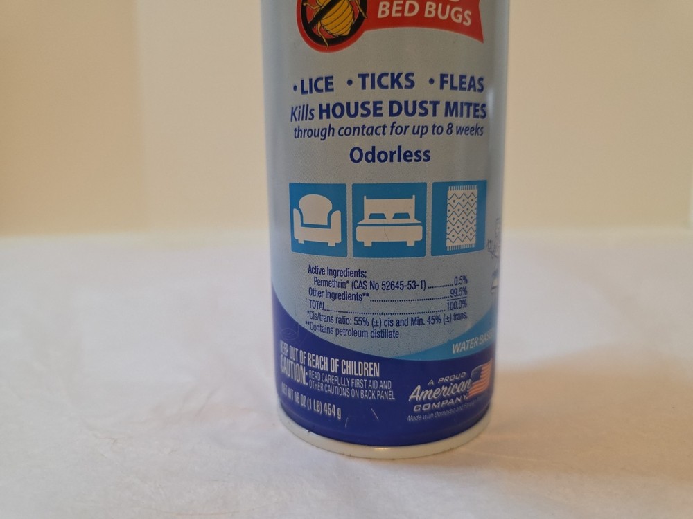 Bed Bug spray Killer Kill bedbug lice dust mite tick flea SPRAYWAY Good Night Lb