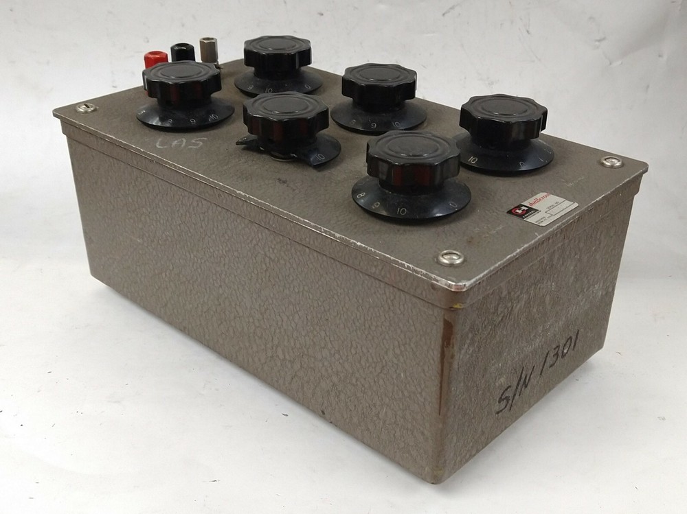 SHALLCROSS 832-04 RESISTANCE - DECADE BOX
