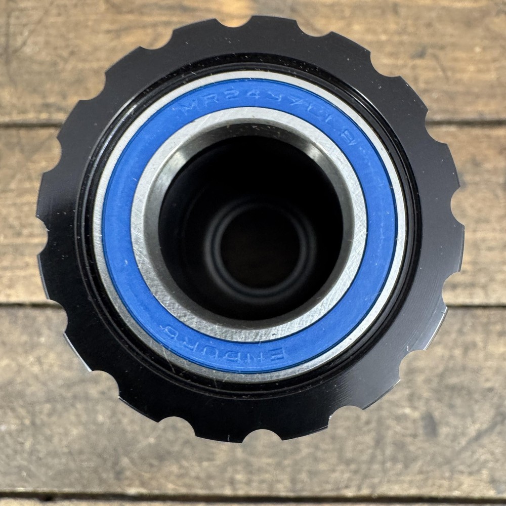 Wheels MFG BB86-OUT-BB Bottom Bracket BB86 24mm Thread Together Black ABEC-3