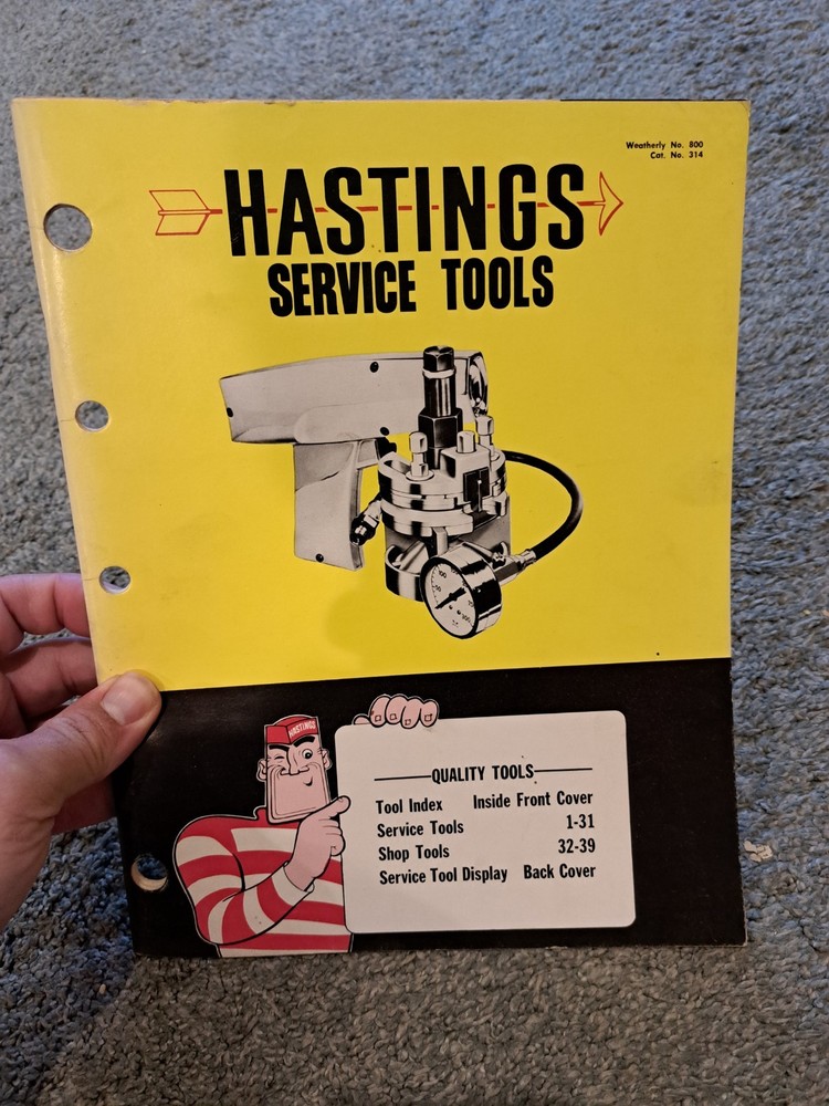 Hastings Service Tools Catalog Automotive Tools