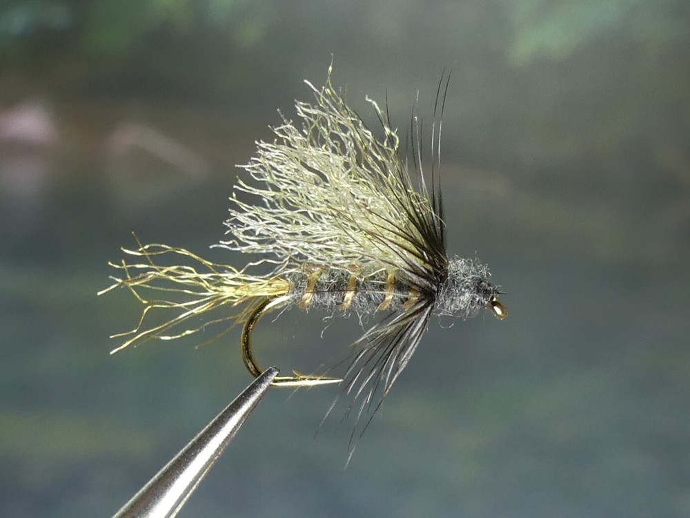 6 Flies - Emerging Grannom Soft-Hackled Dry Fly