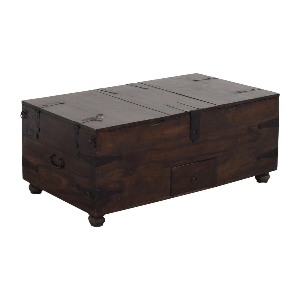 Crate&Barrel TAKA Trunk Coffee Table