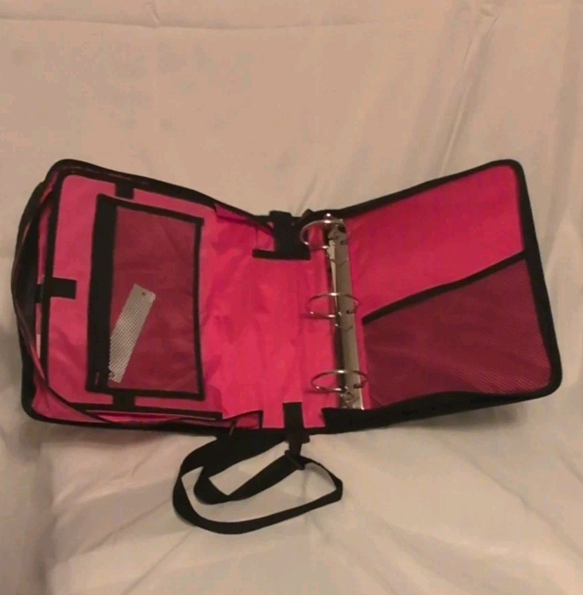 Case It Shoulder Folder Document Keeper Messenger Case Pink