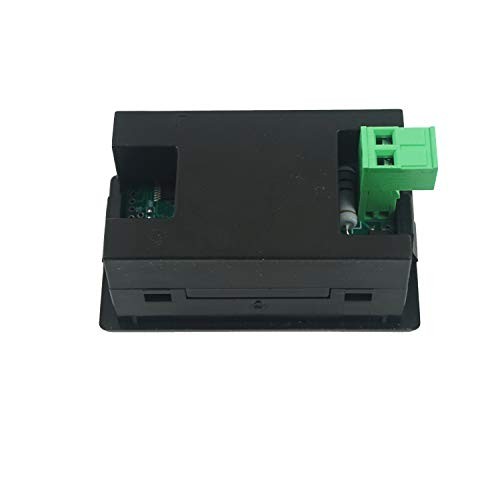 Digital AC Voltage Frequency Meter, AC 80-500V Voltmeter 45-65Hz Black