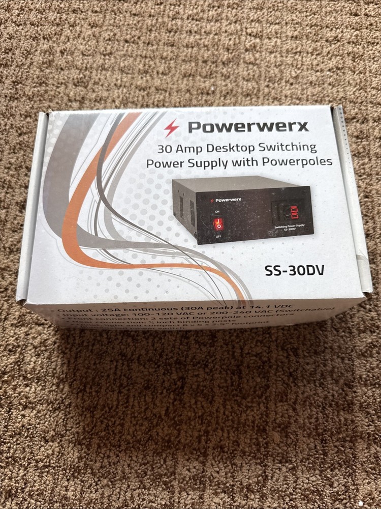 Powerwerx SS-30DV 30A Desktop Switching Power Supply