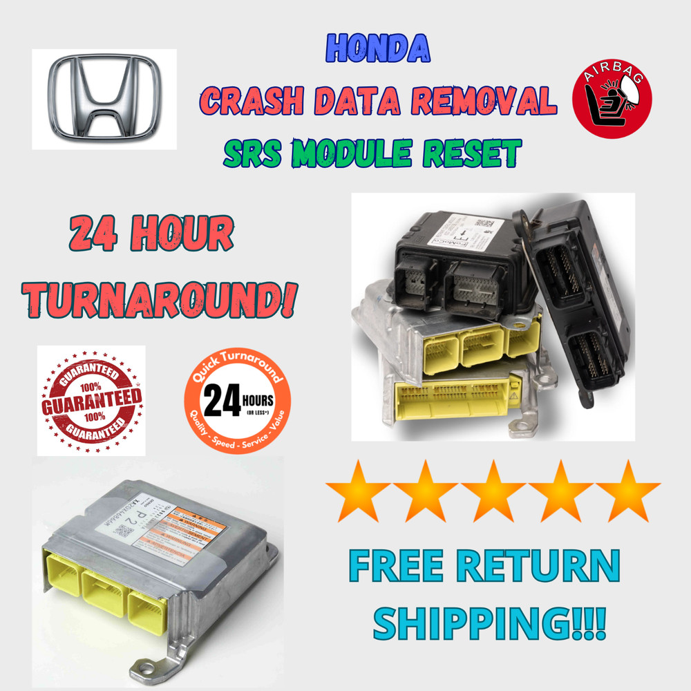 HONDA CRASH DATA RESET – SRS RESTRAINT MODULE REPROGRAM SERVICE