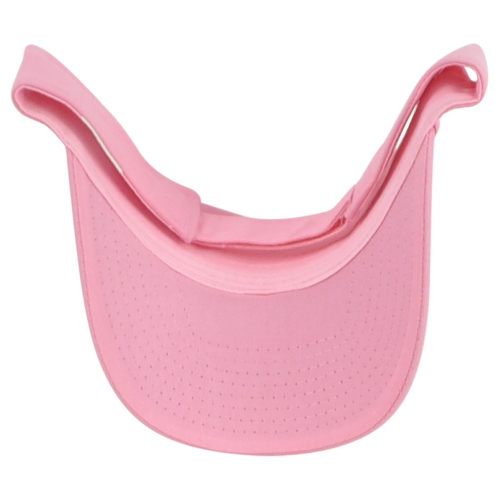 Blank Solid Pink Golf Plain Bright Color Adults Adjustable Visor Hat Sun Cap