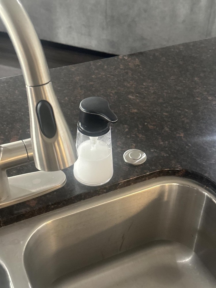 Push Button Air Switch for Garbage Disposal - Long/3.5"