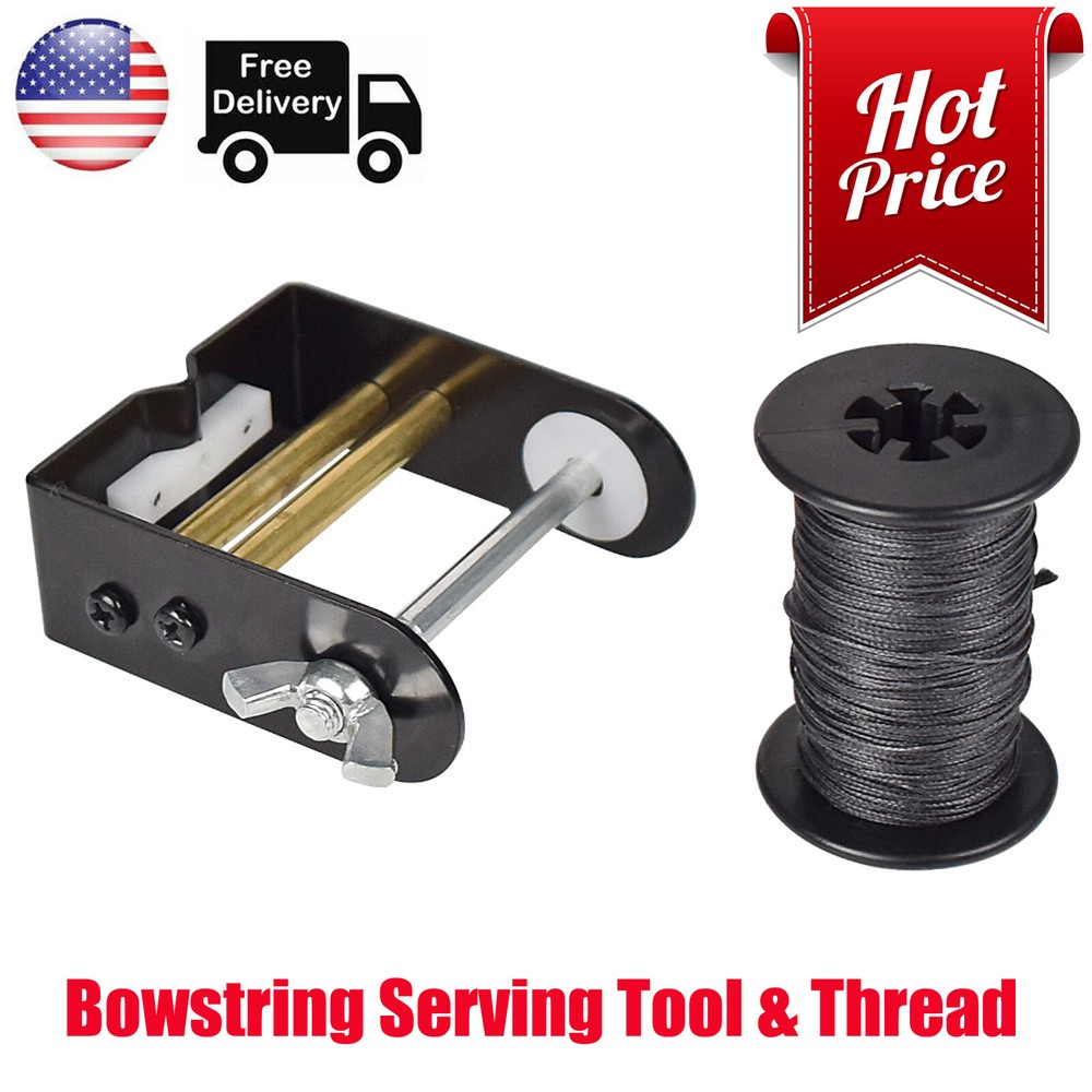 Bowstring Serving Tool & Thread 0.021" Thick Archery Protecting Bow String New
