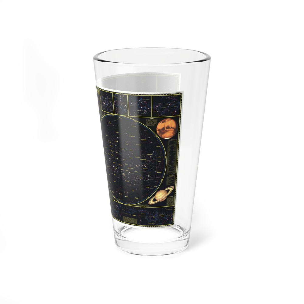 Heavens. The (1970) (Map) Pint Glass 16oz