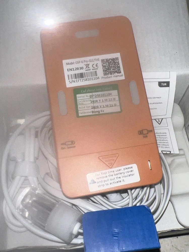 Elitech GSP-6G Temperature & Humidity Data Logger — Open Box