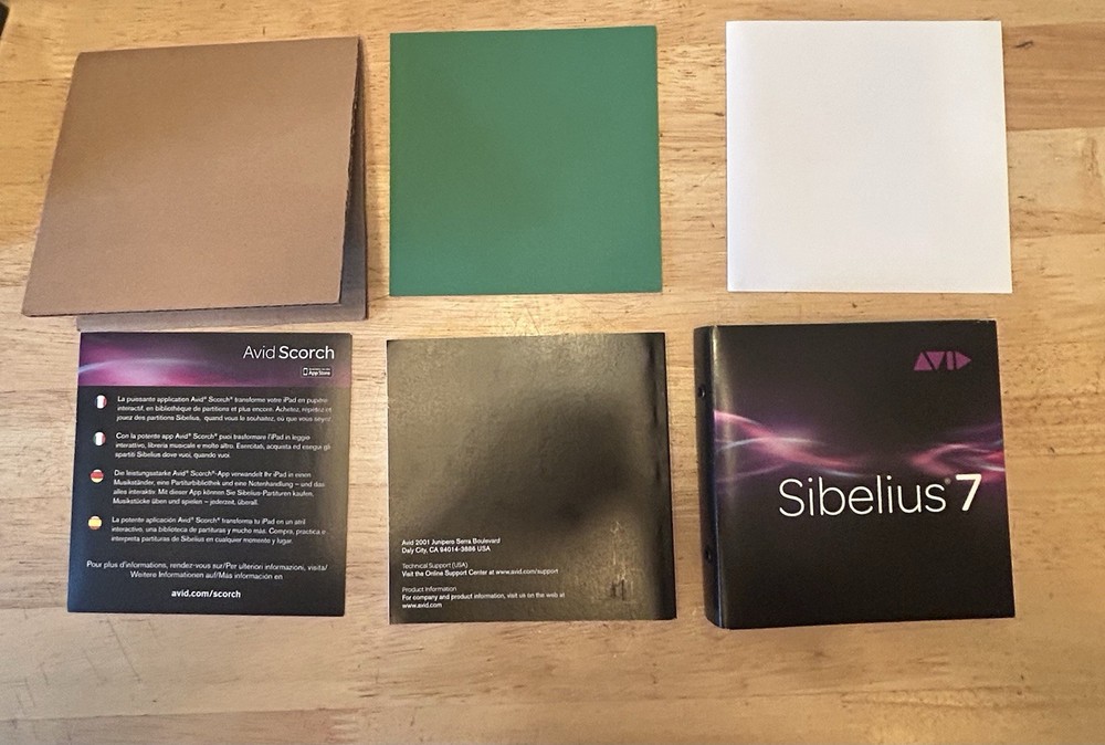 Avid Software Sibelius 7 Academic (for schools and teachers)