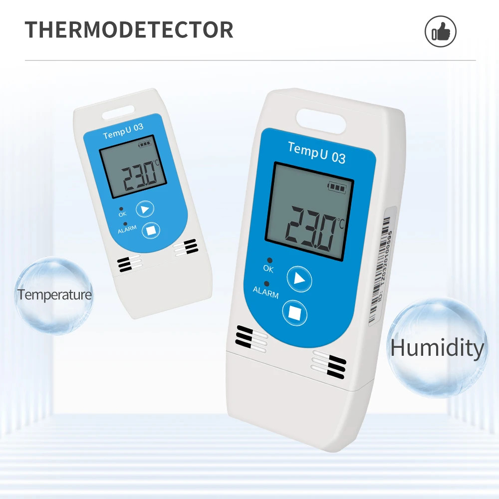 USB Temperature Data Logger TempU03/TempU04 Data Logger Temperature Data Logger
