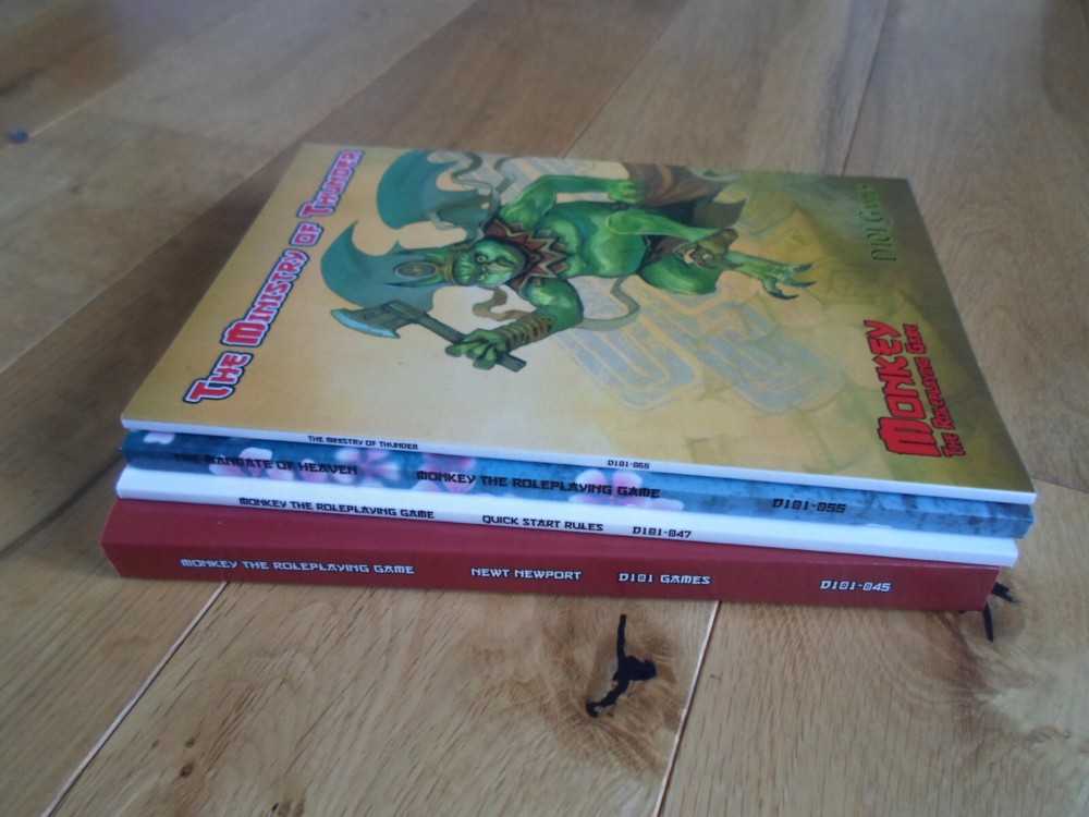 D101 Games MONKEY RPG Collection (NEW/MINT)