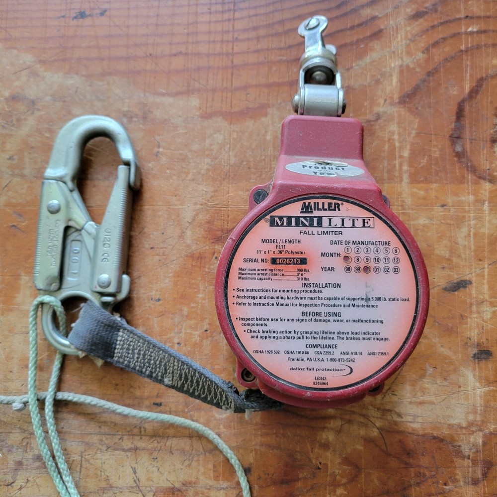 Miller MiniLite - Fall Limiter - FL11