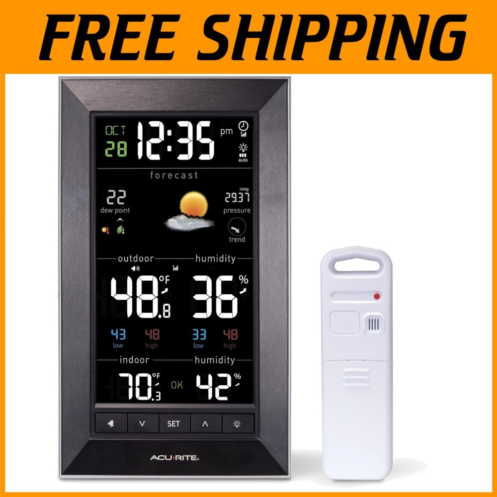 Digital Weather Forecaster with Temperature & Humidity=
